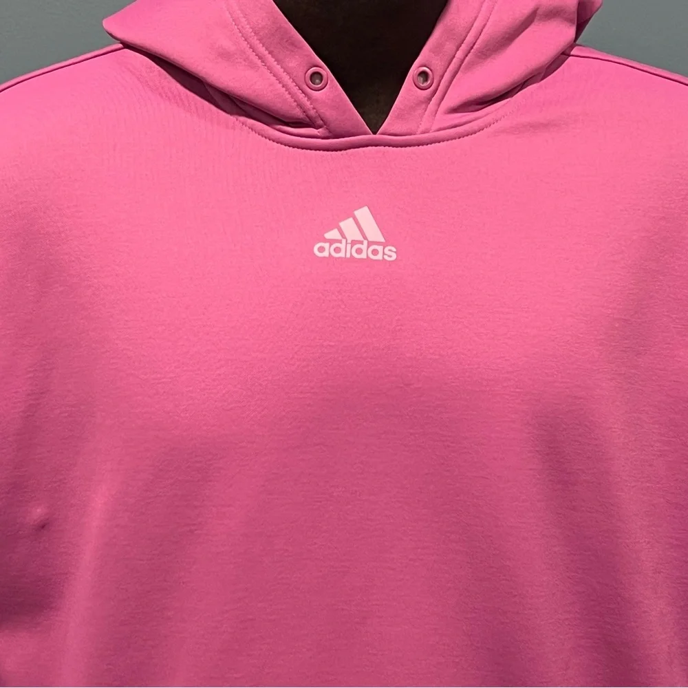 adidas Women’s Gear Up Hoodie Lilac Purple Soft Loose Fit XL - Picture 9 of 11